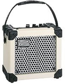 Amazon | Roland MICRO CUBE 白 M-CUBE-W | エレキギターコンボアンプ