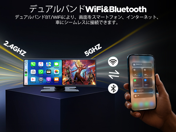 Amazon.co.jp: Volamディスプレイオーディオ 10.25インチ2画面分割