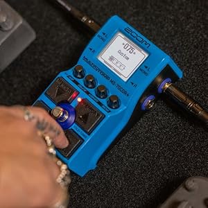Amazon.com: Zoom MS-70CDR+ MultiStomp Guitar Effects Pedal with