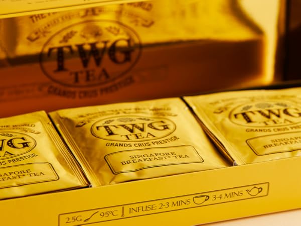 TWG Tea | Singapore Breakfast Tea | Black & Green Tea | Vanilla