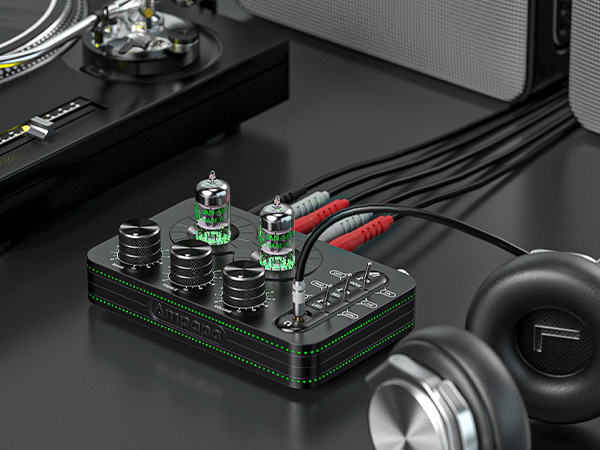 Amazon.com: Ampapa A1 Vacuum Tube Phono Preamp, Headphone Amp, Hi