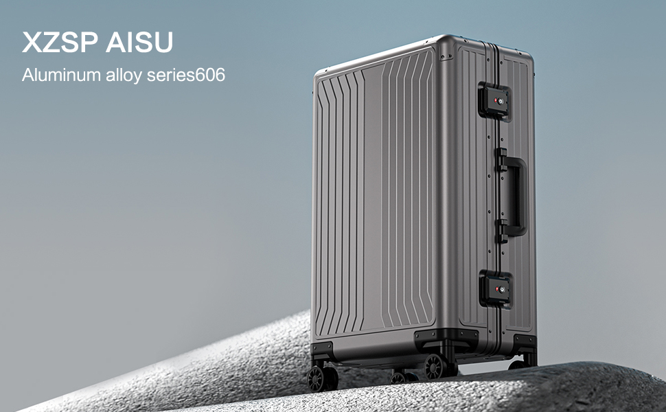 Amazon.com | XZSP AISU Metal all aluminum carry-on suitcase 20