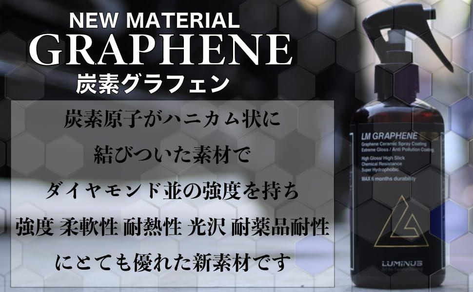 Amazon.co.jp: [ルミナス]LUMINUS LMグラフェン SP PRO 250ml 高耐薬品