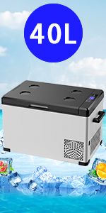 Amazon.co.jp: Sumeriy 車載冷蔵庫 18L -20℃～20℃ 急速冷凍 2WAY電源