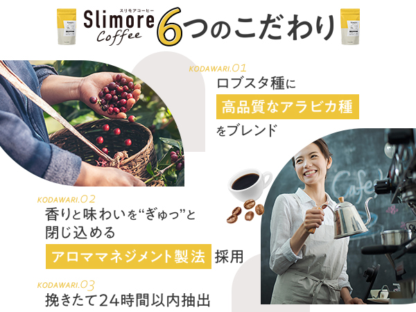 Amazon.co.jp: 体重ケアコーヒー スリモアコーヒー Slimore Coffee 93