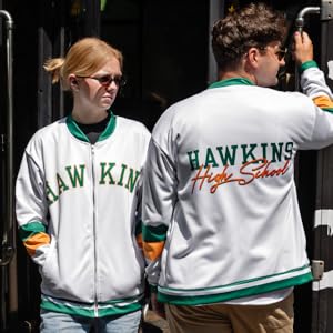 Stranger Things Hawkin's High School Varsity Jacket - Officially