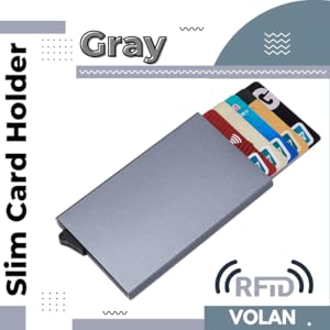 Amazon | [VOLAN] スキミング RFID 防止 スライド式 カード ケース