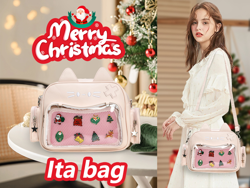 ZAROXOXS Kawaii Ita Bag Backpack Crossbody Bag Cat Shoulder Bags