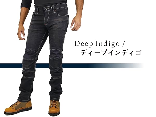 Amazon.co.jp: [KOMINE] バイク用 パンツ WJ-7373S ジーンズ Black L