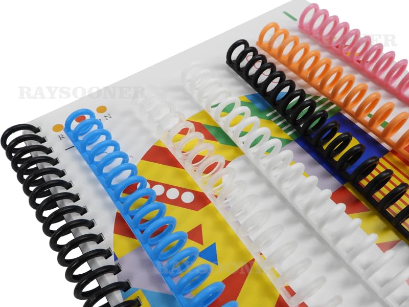 Amazon | RAYSOONER CB1234-MC プラスチック製本リング ルーズリーフ