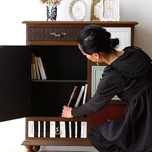 Amazon｜チェスト 木製 おしゃれ アンティーク レトロ 収納家具