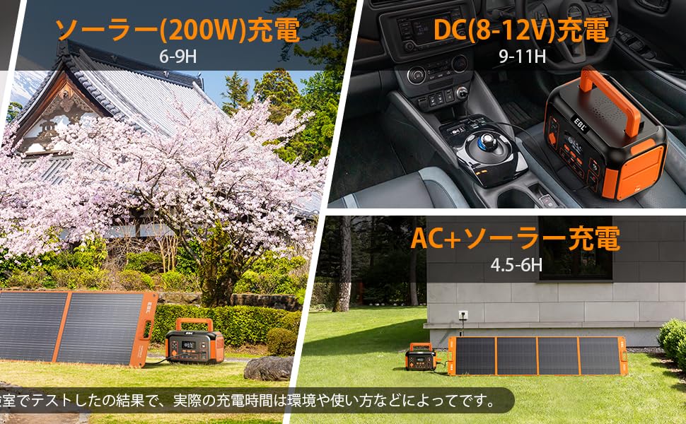 Amazon.co.jp: ポータブル電源 大容量 1000W 932.4Wh/42Ah EBL