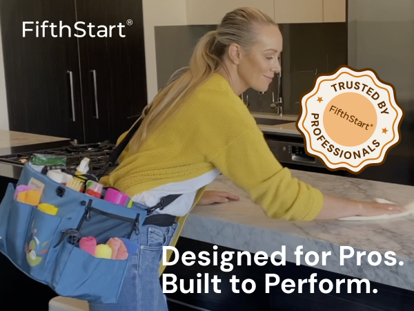 Amazon.com - FifthStart Multiuse Cleaning Caddy with Waist