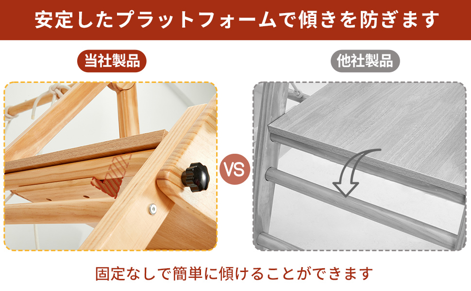 Amazon.co.jp: FUNLIO 4-in-1 木製子供用ブランコ＆滑り台セット、子供