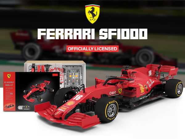Amazon.com: Voltz Toys Licensed Ferrari F1 SF1000 RC Car Building