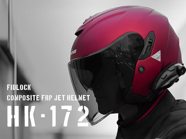 Amazon | コミネ(KOMINE) バイク用 FL コンポジット FRP ジェット