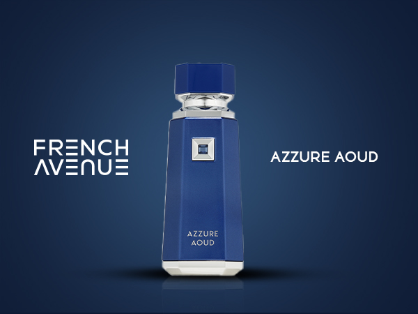 French Avenue Azzure Aoud, Leather Eau De Parfum For Men, 100ml