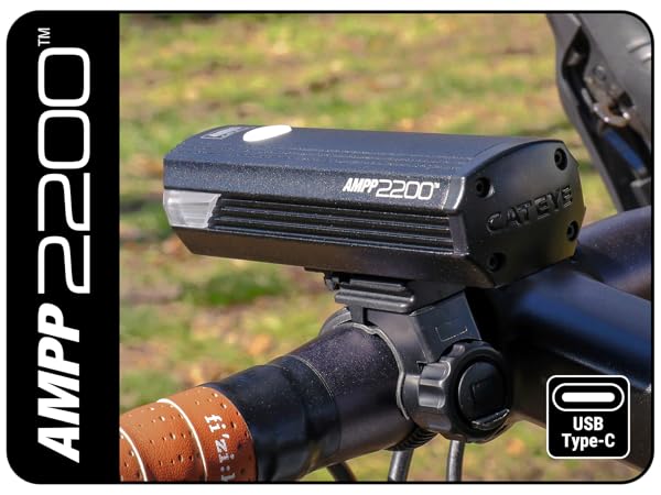 Amazon.com : CATEYE - AMPP USB-C Rechargeable Bike Headlight