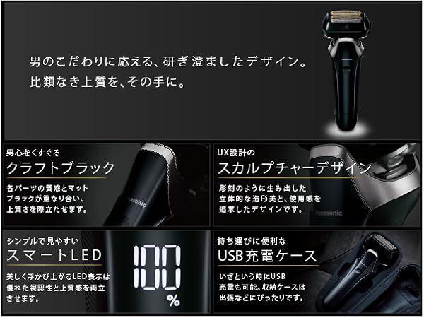 Amazon | パナソニック ラムダッシュPRO メンズシェーバー 6枚刃