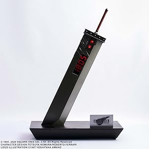 Amazon.co.jp: ファイナルファンタジーVII リメイク デジタルクロック