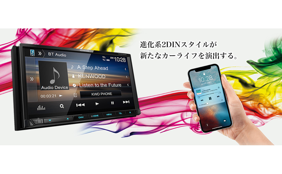 Amazon | DDX6190BT ケンウッド ブルートゥース搭載ディスプレイ
