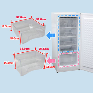 Amazon.co.jp: 前開き 冷凍ストッカー (冷凍庫) 1ドア(138L) RRS-T138