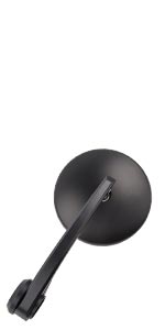 Amazon | KiWAV バーエンドミラー ボブ 黒 16mmネジ式 Yamahaヤマハ