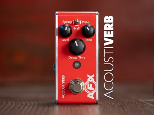 Amazon.com: Fishman AFX AcoustiVerb Reverb Pedal : Musical Instruments