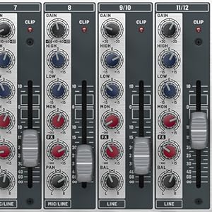 Amazon.com: Behringer RX1202FX V2 Premium 12-Input Mic/Line Rack