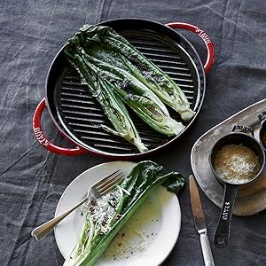 Amazon｜staub ストウブ 「 ピュアグリル ラウンド グレー 26cm