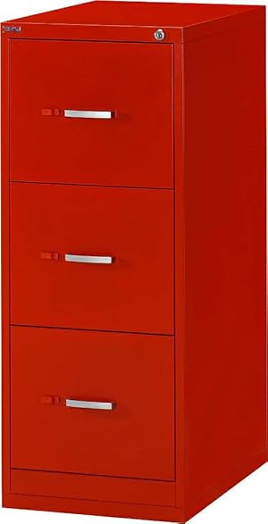 Amazon.co.jp: ファイリングキャビネット スチール 3段 鍵付き