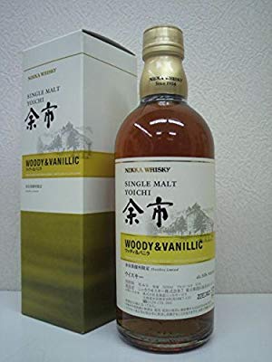 Amazon.co.jp: ニッカ シングルモルト余市 ウッディ＆バニラ Nikka