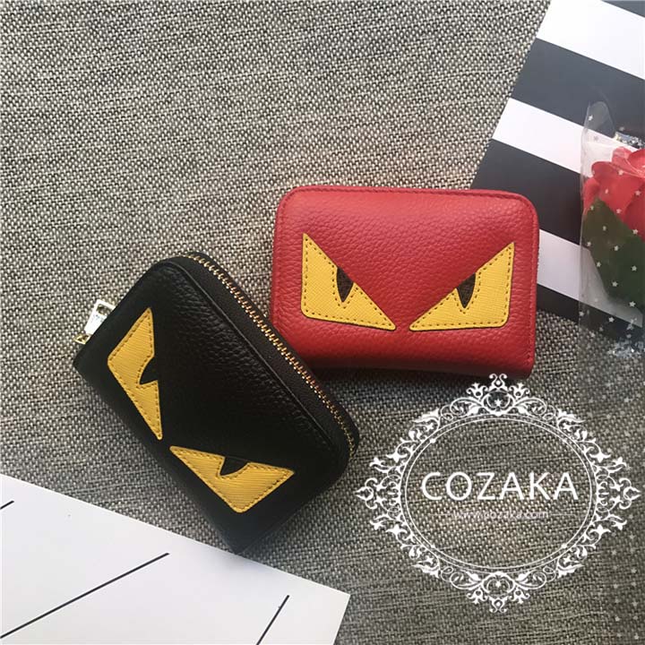 フェンディ モンスター カードケース ブランド fendi コインケース