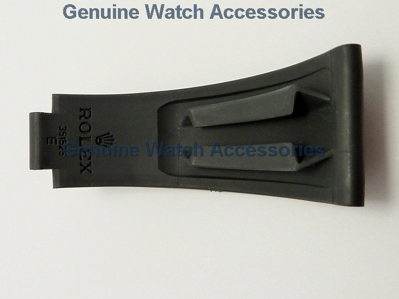 ROLEX Daytona Oysterflex 21mm BLACK Rubber Strap (