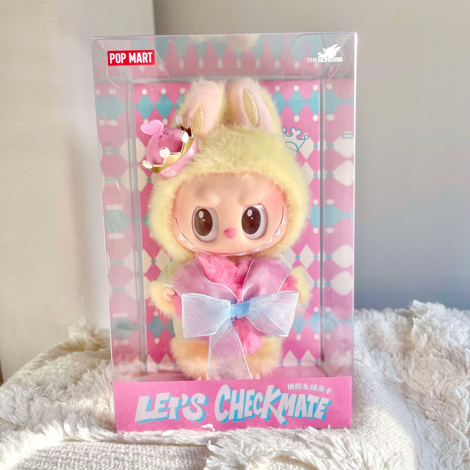 Labubu - The Monsters Let's Checkmate Series Vinyl Plush Hanging