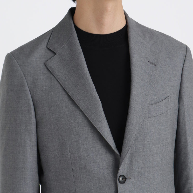 Twill Tailored Jacket 【TECHWOOL®】ウォッシャブルツイル ライト