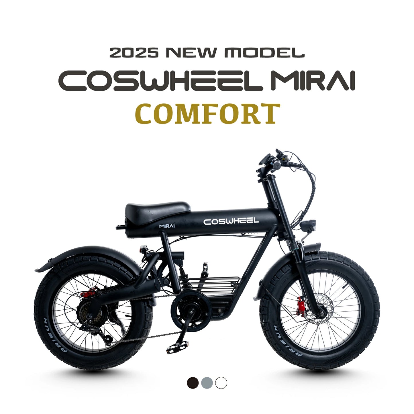 電動自転車 NEW COSWHEEL MIRAI COMFORT – マイクロモビリティジャパン