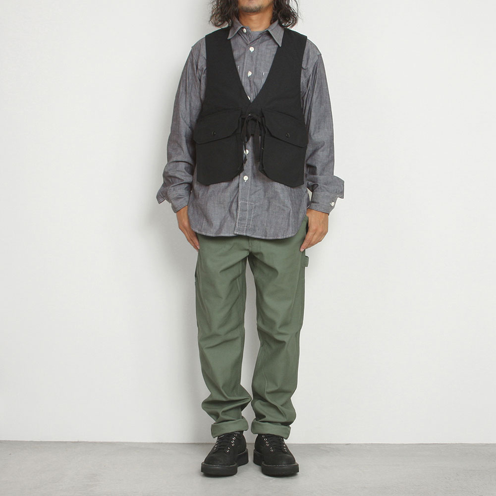 ENGINEERED GARMENTS[エンジニアド ガーメンツ]Long Fowl Vest Double
