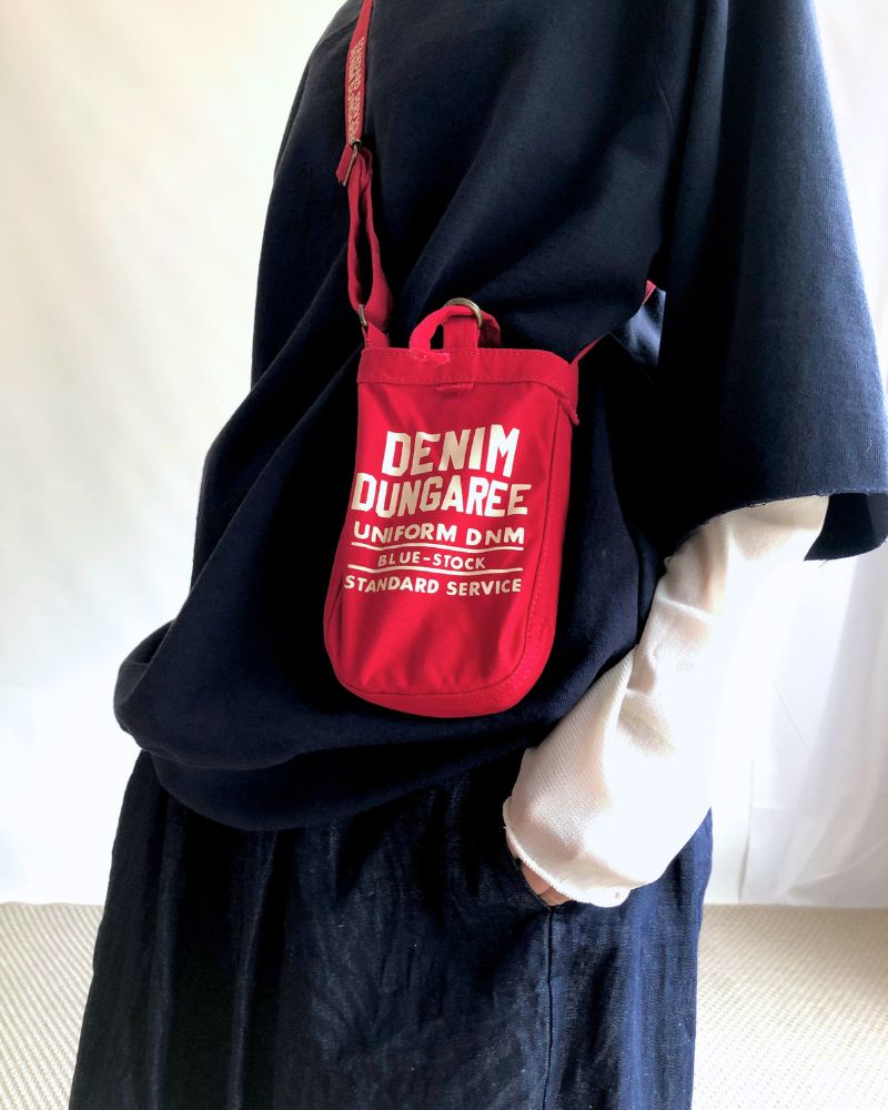 DENIM DUNGAREE 22480010 ミニ ニュースペーパーBAG デニムダンガリー