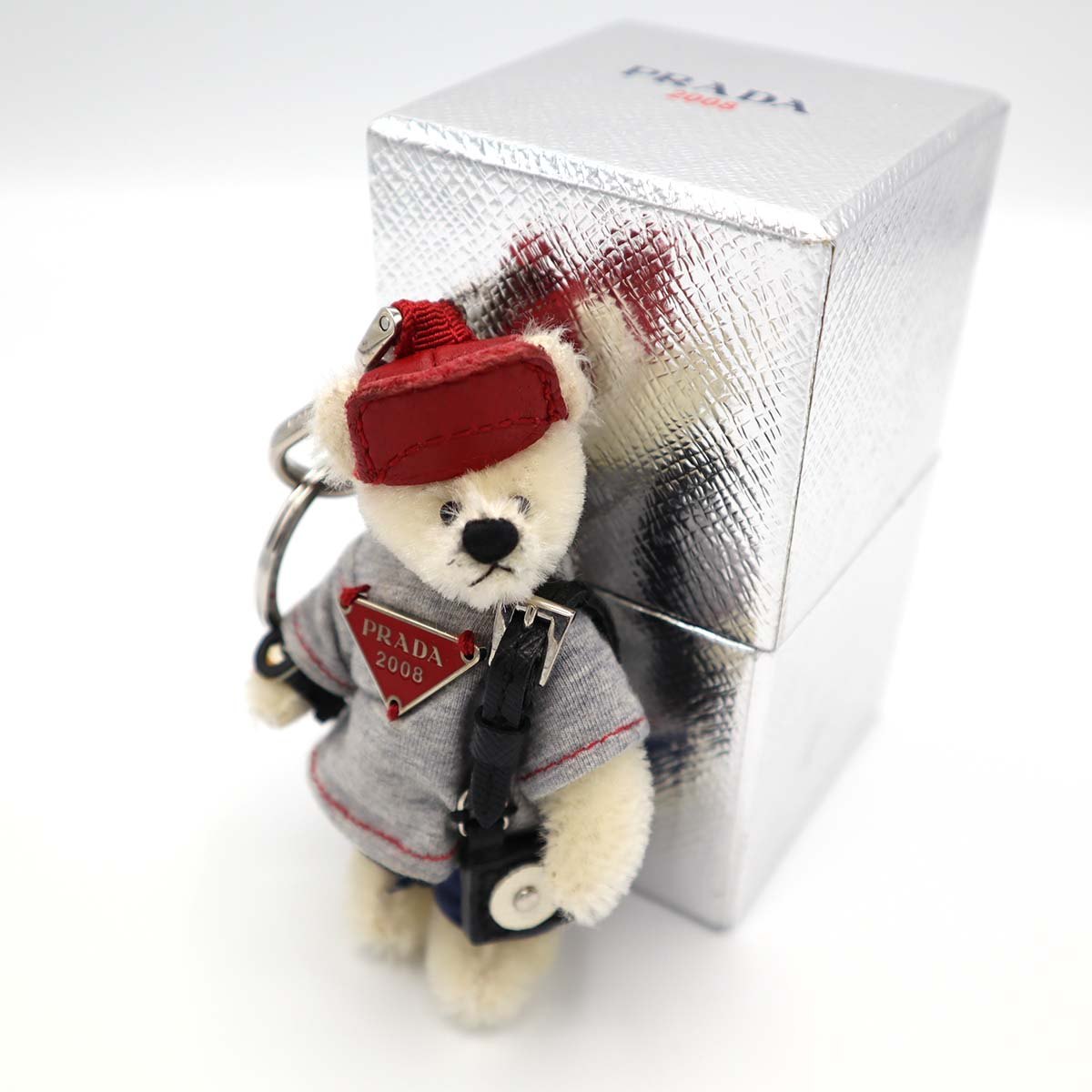 PRADA プラダ キーホルダー 北京五輪 ツーリスト 1AR995 ベアトリック