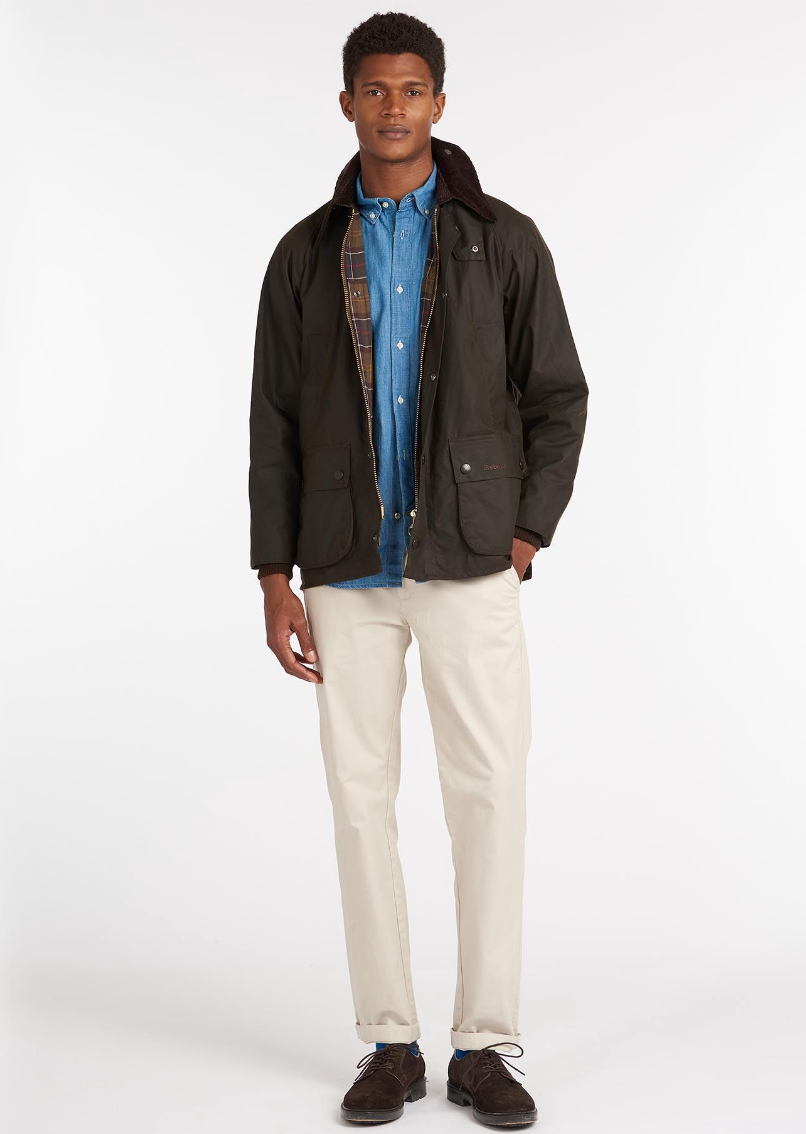 Barbour Classic Bedale® Wax Jacket in Olive - Mildblend Supply Co