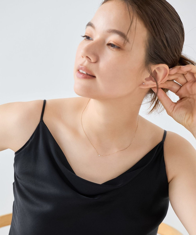 レイヤード] K18MPG ダイヤモンド ネックレス（661136） ｜ women