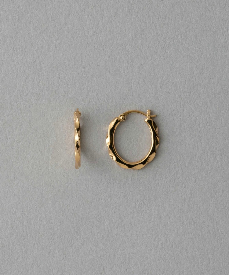ツイスト フープピアス（872195-96-97） ｜ women（ウィメンズ