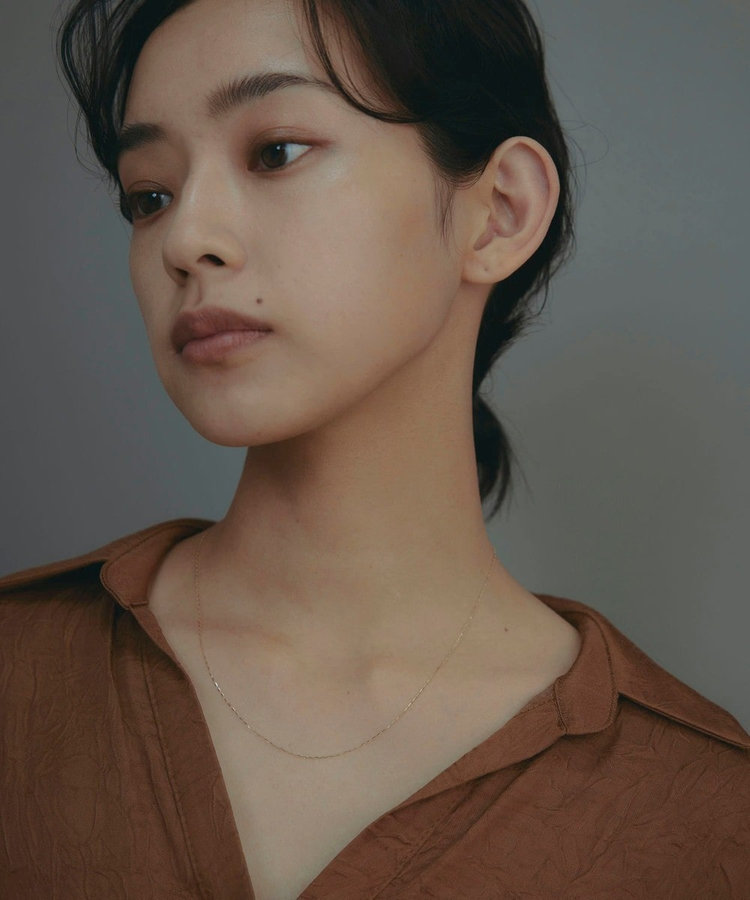 K10YG ミラーカットチェーン ネックレス（036773） ｜ women