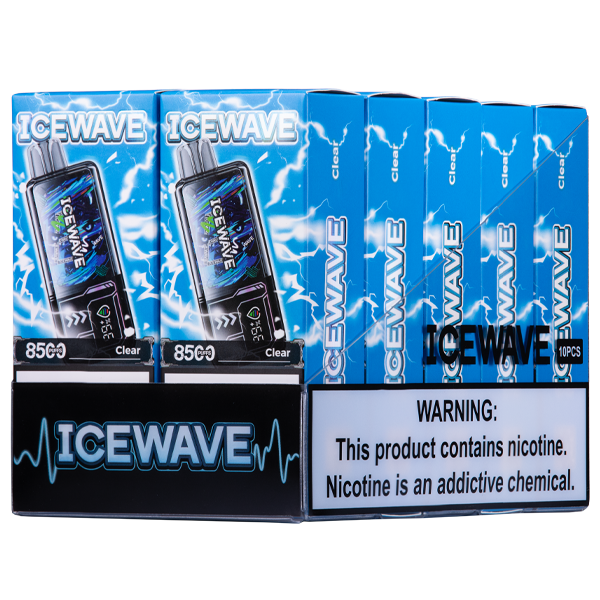 Clear Icewave X8500 Wholesale Vapes