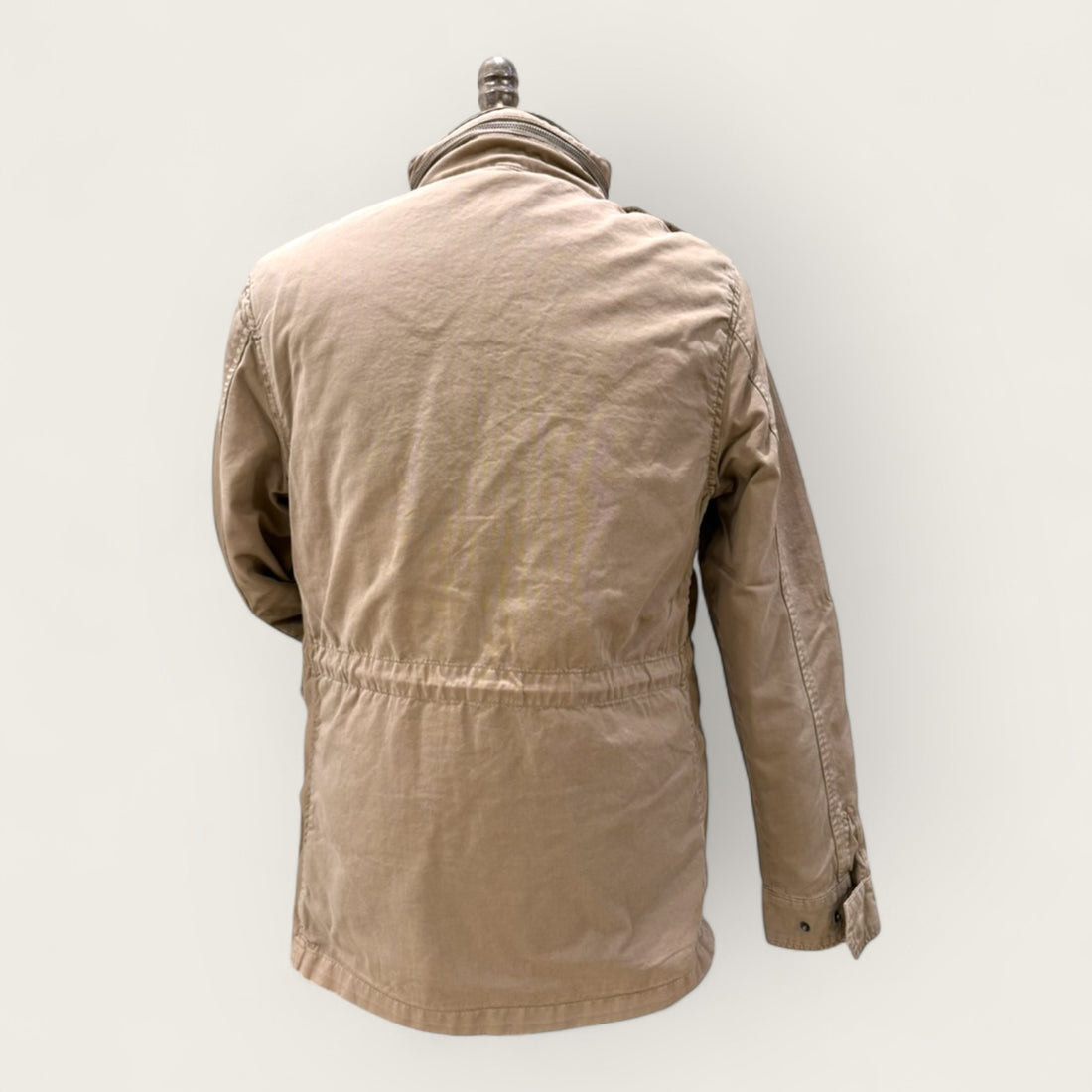Washed and lined cotton field jacket - Sand – MITCHUMM Industries