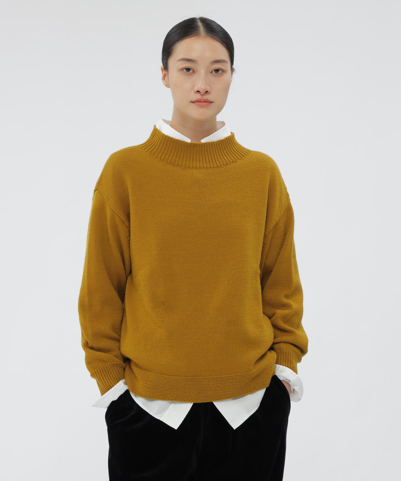 CORD YARN WOOL KNITWEAR | MARGARET HOWELL（マーガレット・ハウエル