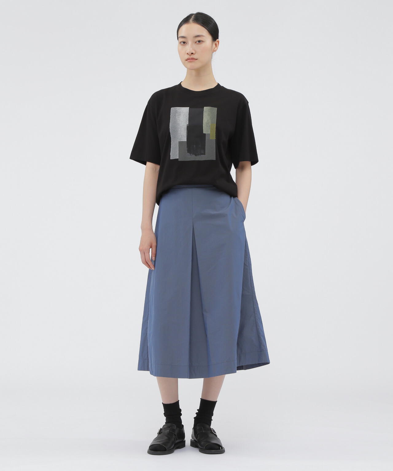 COTTON CHAMBRAY SKIRT | MARGARET HOWELL（マーガレット・ハウエル
