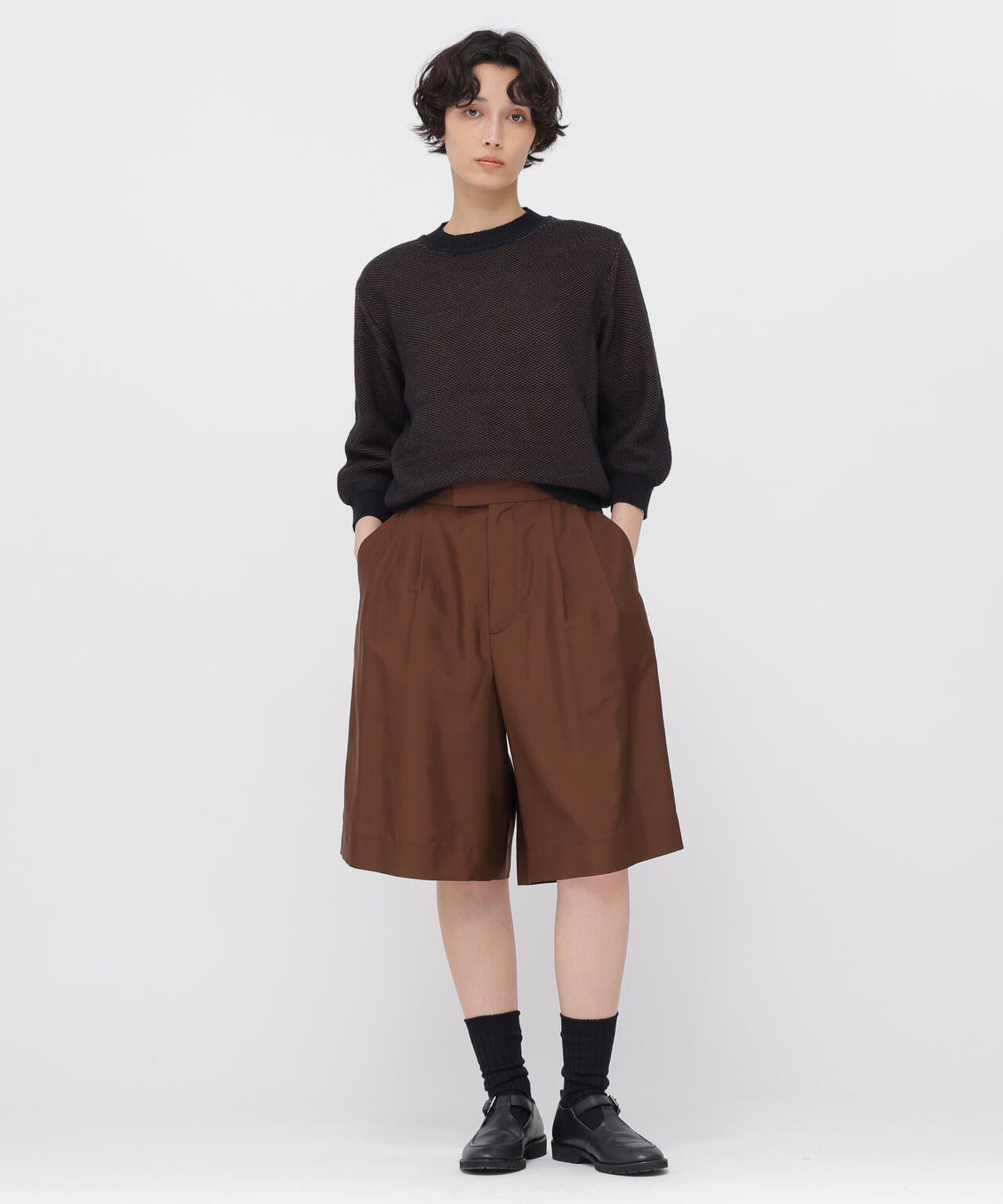 COTTON LINEN RAMIE PIQUE KNITWEAR | MARGARET HOWELL（マーガレット