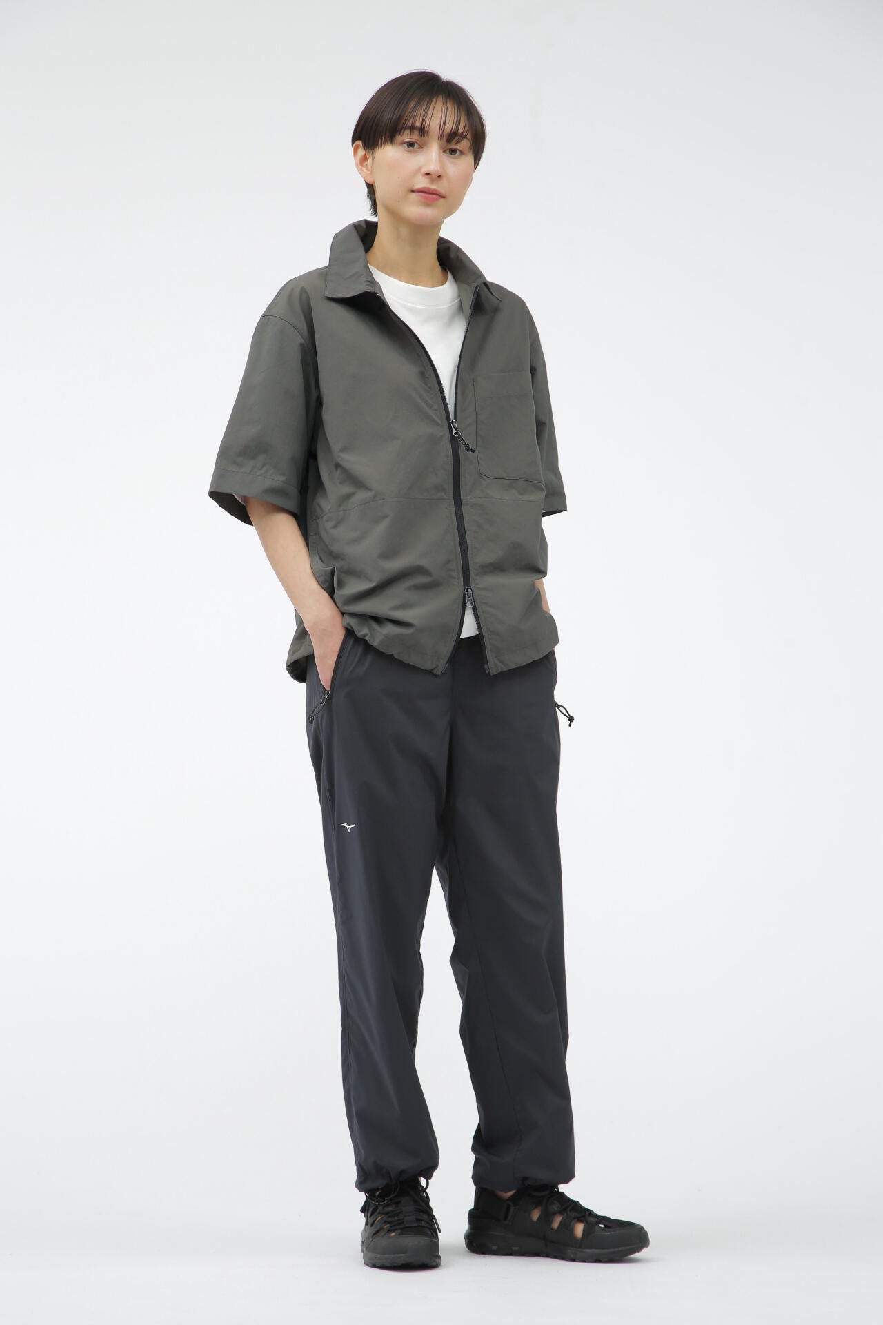WATER REPELLENT NYLON POPLIN SHIRT | MARGARET HOWELL（マーガレット